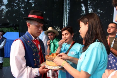 Światowe Dni Młodzieży w Bolszewie (fot. Szymon i Grzegorz Bury/UG Wejherowo)