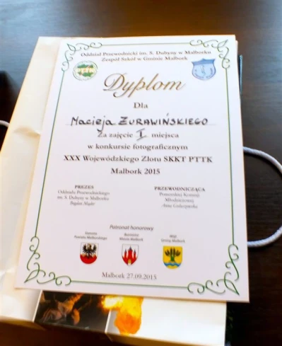 VI Pomorska Młodzieżowa Sesja Krajoznawcza PTTK fot. Leszek Spigarski.