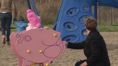 Warszkowo ma nowy plac zabaw