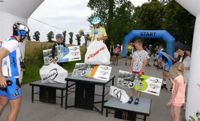 Puchar Kaszub w rolkarstwie szybkim - Kłanino 2017 (fot. Leszek Spigarski)