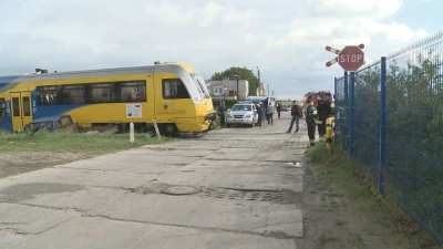 Wypadek na torach we Władysławowie