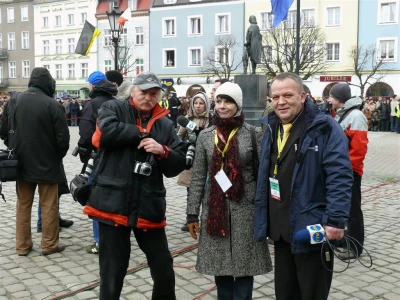 Prezydent Lech Kaczyński w Wejherowie - 2009 rok