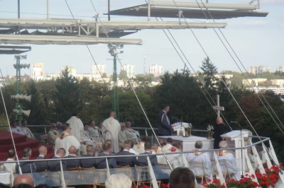 Delegacja z Wejherowa na XI Pielgrzymce Środowiska Policyjnego