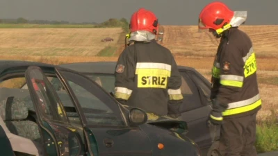 Powiat Pucki: Czołówka między Łebczem a Gnieżdżewem