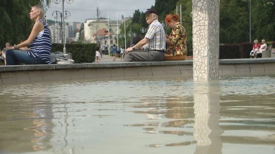 Nowy wygląd gdyńskiej fontanny