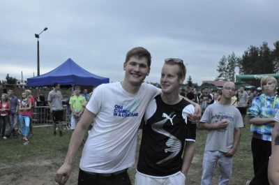 Mecz finałowy w strefie kibica w Luzinie