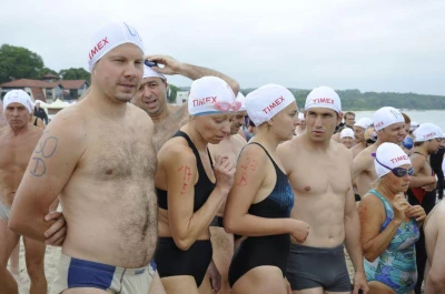 Sopot: Pływali dookoła mola