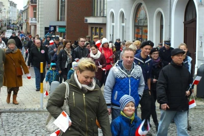 11 listopada 2015 w obiektywie Leszka Spigarskiego - Parada Niepodległościowa w Wejherowie