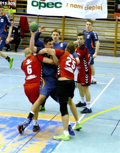 Tytani Wejherowo pokonani przez SMS ZPRP Gdańsk 27 : 32 - fot. Leszek Spigarski