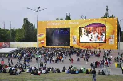 Pitbull otworzył Strefę Kibica w Gdańsku