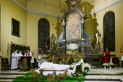 Liturgia Wielkiego Piątku w wejherowskiej Kolegiacie