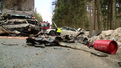 Zderzenie czołowe na trasie do Piaśnicy