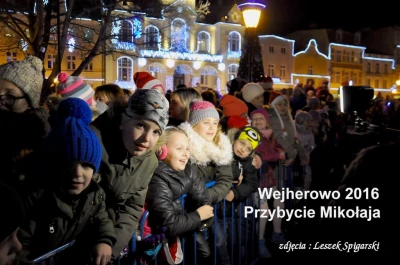Mikołajki na wejherowskim rynku fot Leszek Spigarski/TTM