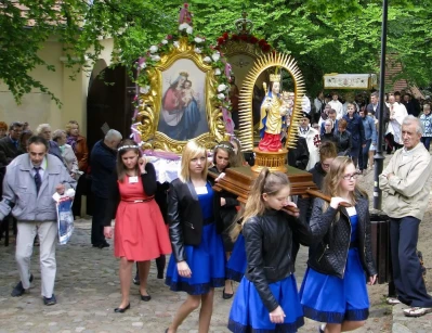 Uroczystości odpustowe na Kalwarii (fot. Leszek Spigarski)