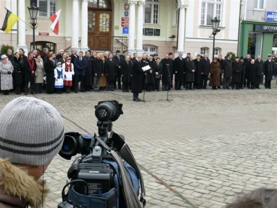 Prezydent Lech Kaczyński w Wejherowie - 2009 rok