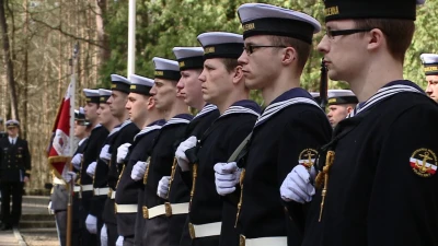 Uroczystości pod pomnikiem w Piaśnicy