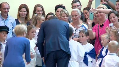 Andrzej Duda w Jastarni