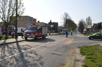Wejherowo: Wypadek z udziałem policyjnej hondy