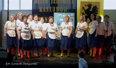 DJK Bojano 2016. Występ orkiestry OSP i zespołów KGW fot. Leszek Spigarski