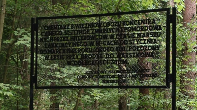 Wizyta rodzin biorących udział w Marszu Śmierci