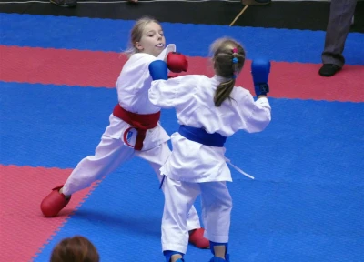 Międzynarodowe zawody karate w Bolszewie - fot. Leszek Spigarski