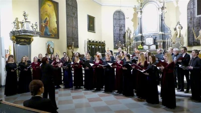 Koncert muzyki pasyjnej w Kolegiacie (31.03.2017) – fot. Leszek Spigarski