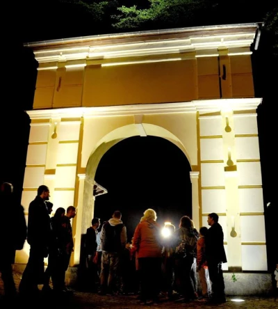Noc Muzeów 2016. W parku i na Kalwarii z przewodnikiem. Fot. Marta Krawczyk