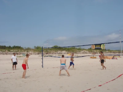 Finał III Otwartego Turnieju Piłki Siatkowej Plażowej w Helu