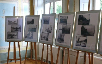 Wernisaż wystawy starych fotografii w wejherowskim muzeum - fot. Leszek Spigarski
