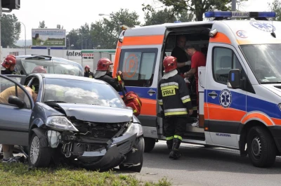 Wypadek w Wejherowie
