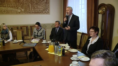 Rozdanie nagród w Urzędzie Miasta