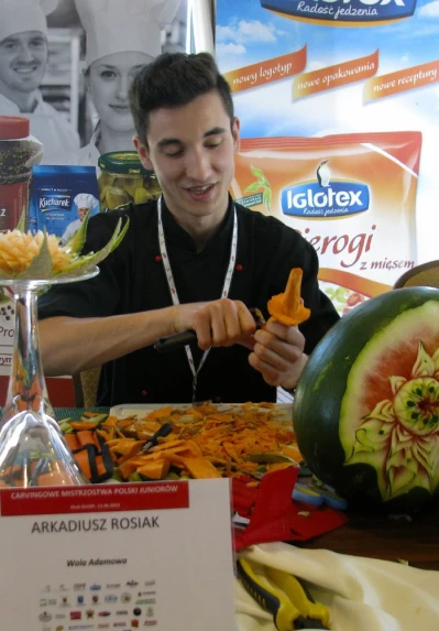 Zawody carvingowe w Wejherowie (fot. Leszek Spigarski)