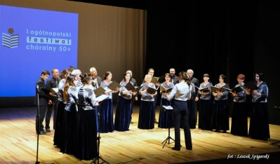 Wejherowo: Gala I Ogólnopolskiego Festiwalu Chóralnego 50+ (fot. Leszek Spigarski)