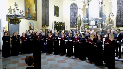 Koncert muzyki pasyjnej w Kolegiacie (31.03.2017) – fot. Leszek Spigarski