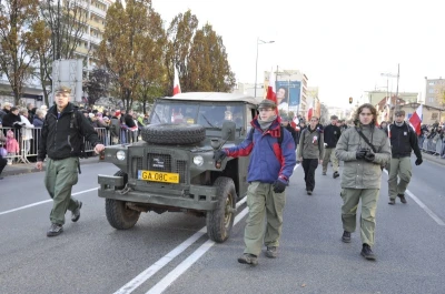 Gdyńska Parada z okazji Dnia Niepodległości