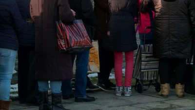 Darmowe jabłka w Wejherowie - 27.01.2017 - fot. TTM