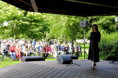 Koncerty Letnie w Wejherowie - Patrycja Ziniewicz w repertuarze Ewy Demarczyk