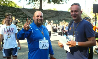 II Bieg Przełajowy Pamięci Macieja Kanteckiego - Bieg charytatywny dla Jadwigi Dargacz (fot. Leszek Spigarski)