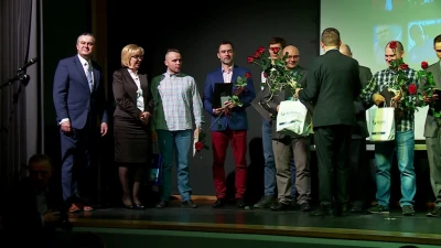 Sportowcy i trenerzy z powiatu zostali nagrodzeni