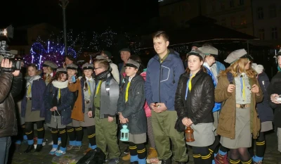Betlejemskie Światło Pokoju - Wejherowo 2015 fot. Leszek Spigarski