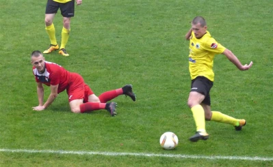 Gryf Wejherowo vs KS Gwardia Koszalin 1:2 - fot. Leszek Spigarski