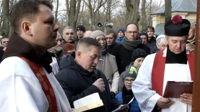 Kaszubska Droga Krzyżowa 2016 na Kalwarii Wejherowskiej fot. Leszek Spigarski
