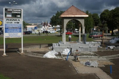 Budowa Bramy Piaśnickiej