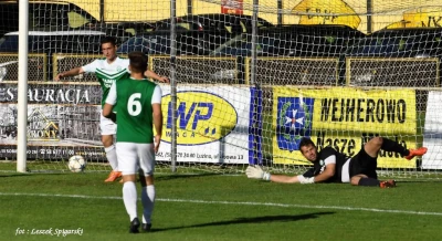 Gryf Wejherowo-Warta Poznań fot. Leszek Spigarski