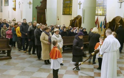 Liturgia Wielkiego Piątku w wejherowskiej Kolegiacie