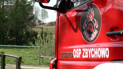 Nowy wóz strażacki z Zbychowie