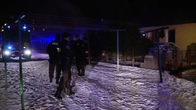 Palił się budynek socjalny w Wejherowie