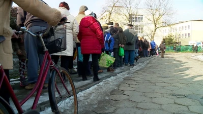 Darmowe jabłka w Wejherowie - 27.01.2017 - fot. TTM