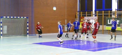 Tytani Wejherowo pokonali MOSiR Kętrzyn  40:20. fot.Leszek Spigarski