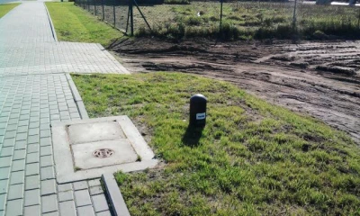 Słupek Netia zakopany :)